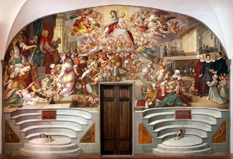 Bernardino Poccetti "Istoria degli Innocenti" | Florence: Spedale degli Innocenti